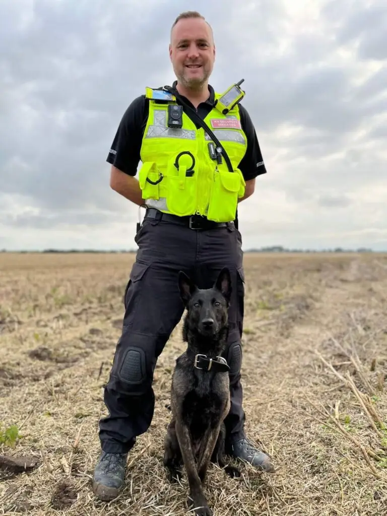 dog handler and owner Richard Short